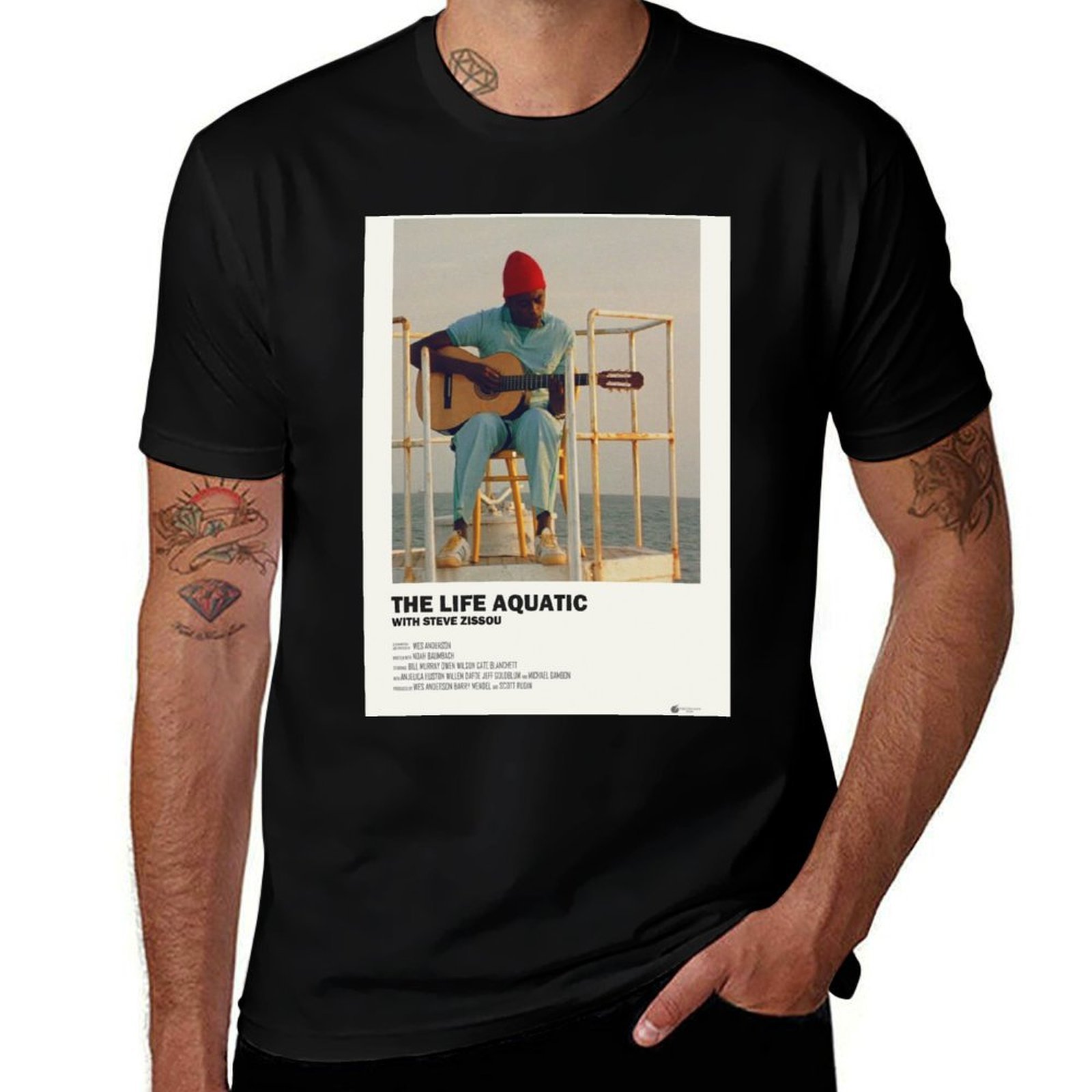 Aquatic Sports Activities - The Life Aquatic Poster T-Shirt Aktivsport