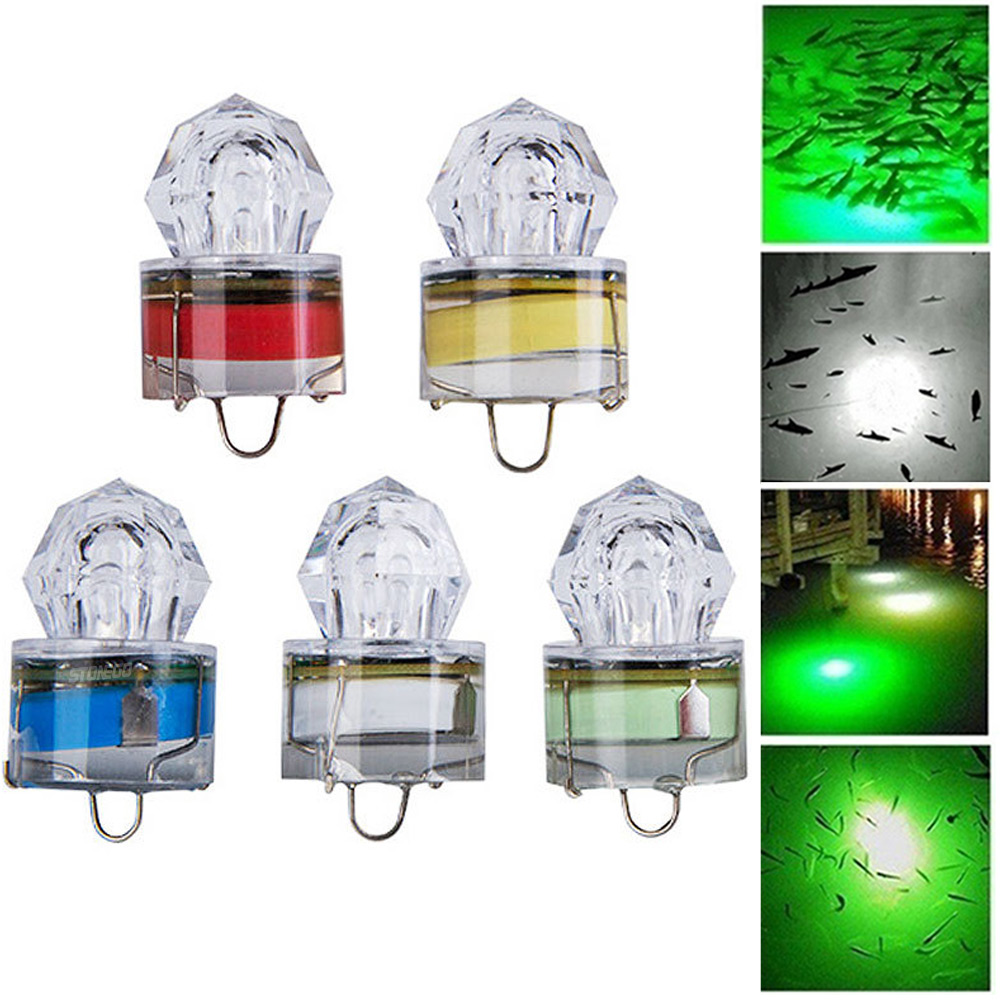 Underwater Flashlight - LED Angeln Lampe Unterwasser Diamant Form