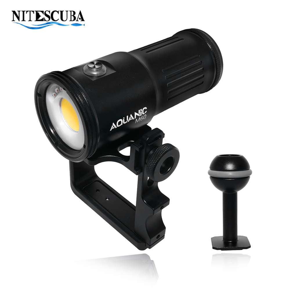 Underwater Flashlight - Nitescuba professionelles Tauchfotografie-Licht 6000 Lumen Unterwasser