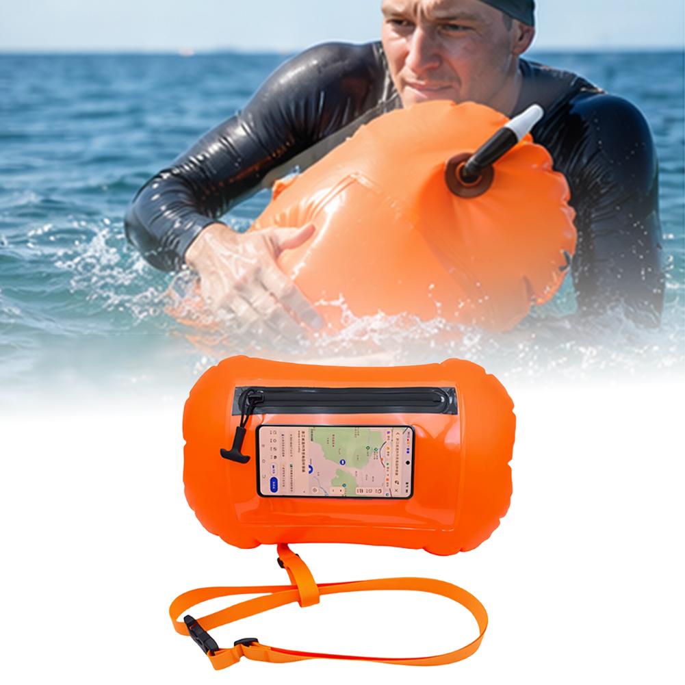 Swim Buoy Open Water - Neue Schwimmboje mit wasserdichter Trockentasche und