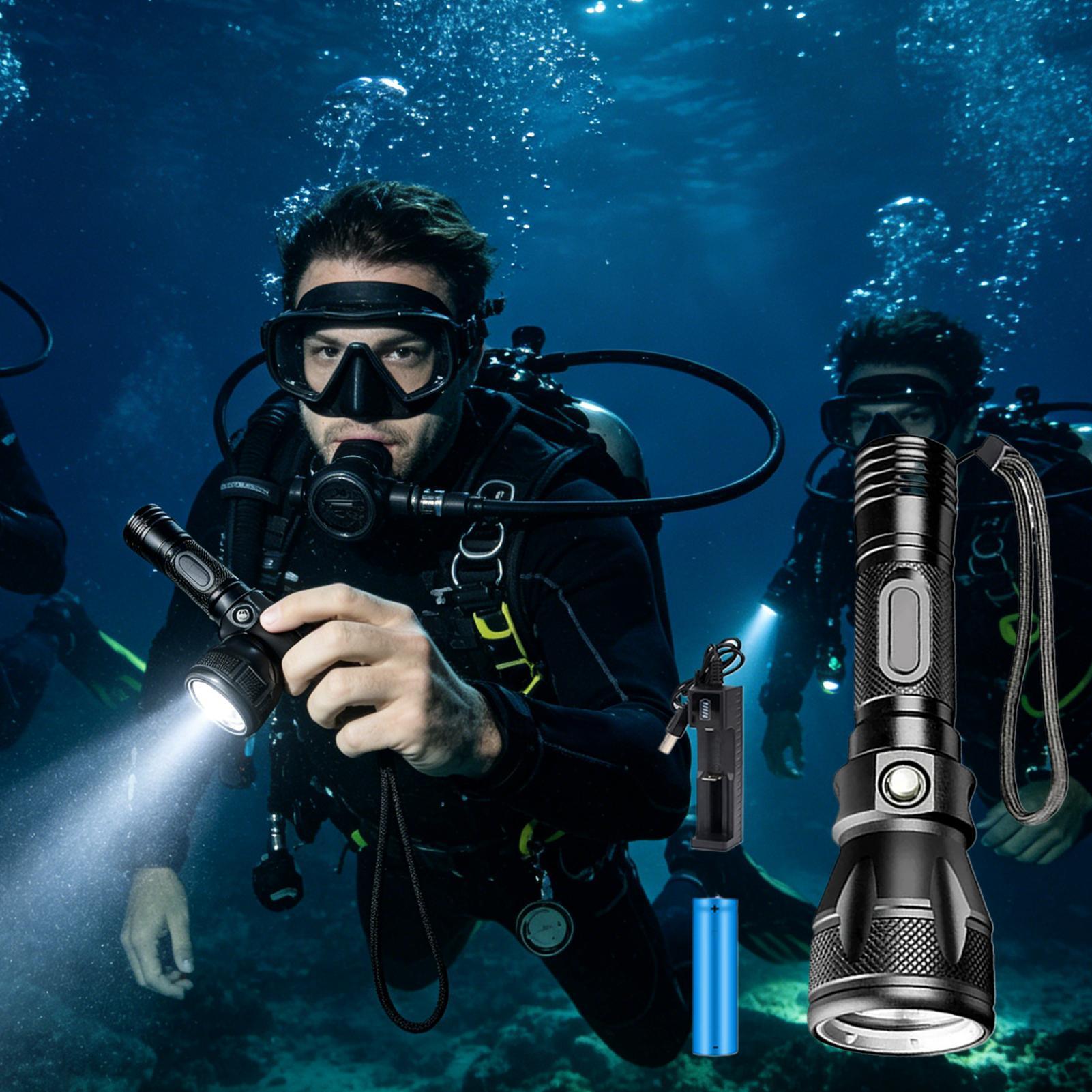 3-Modus Leistungsstarke Wieder – Underwater Flashlight Bewertung und Preis