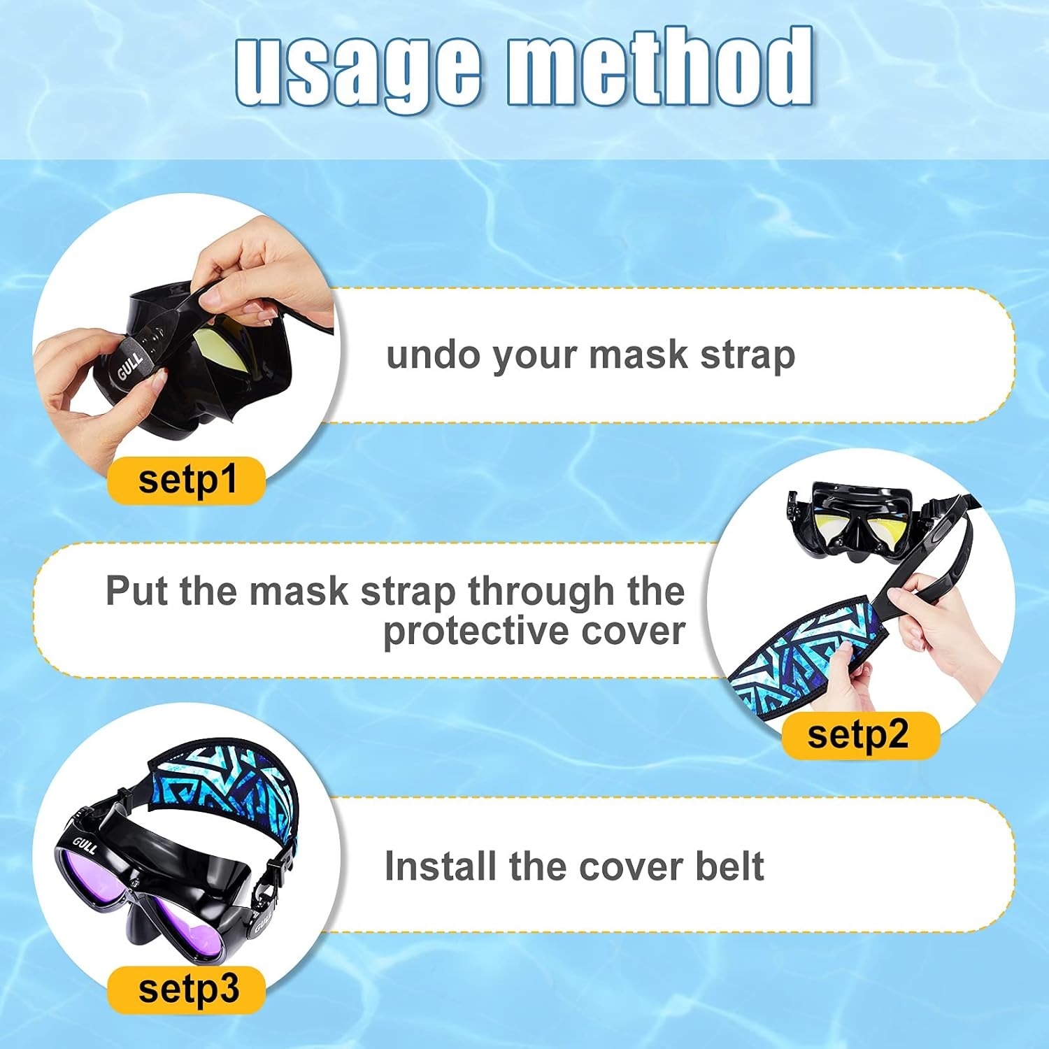 Tauchmaske, Gurtabdeckung, Neo – Freediving Mask Set Bewertung und Preis