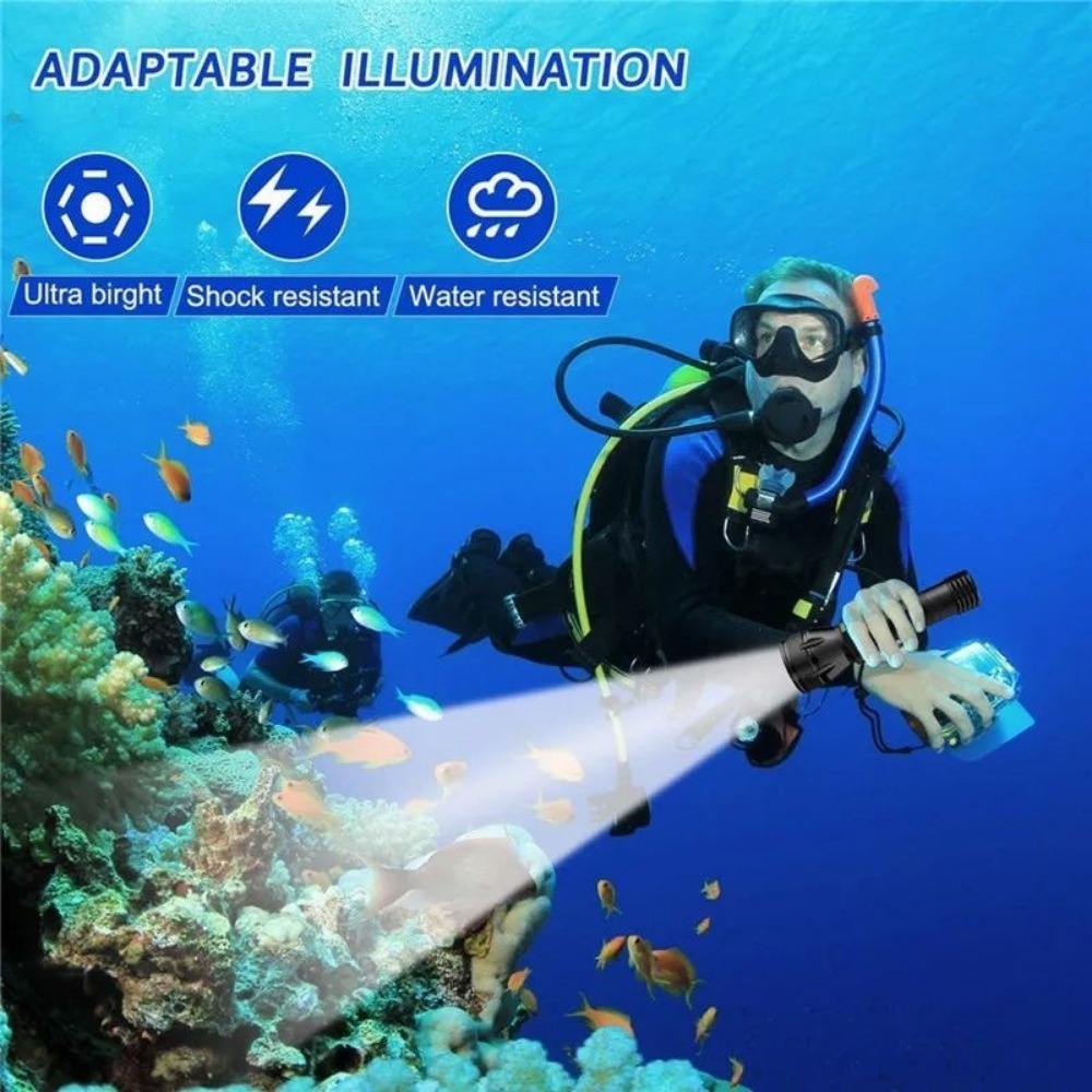 Professionelle Tauchlampe LED- – Underwater Flashlight Bewertung und Preis