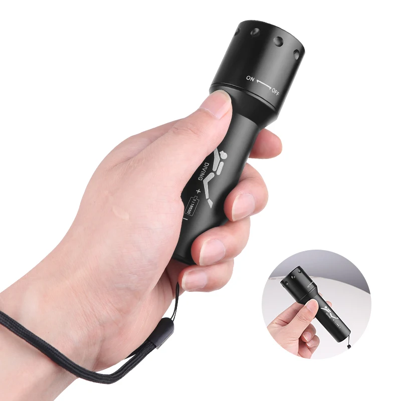 Neue T6 LED-Tauchlampe mit gro – Underwater Flashlight Bewertung und Preis